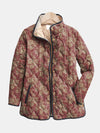 Veradette™ | Retro Floral Print Jacket