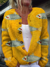 Daphne™ | Vintage Knit Cardigan Sweater