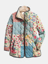 Thomasine™ | Floral Patchwork Quilted Jacket