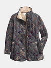 Fleurmont™ | Vintage Floral Print Quilted Jacket