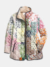 Patchette™ | Floral Print Quilted Jacket