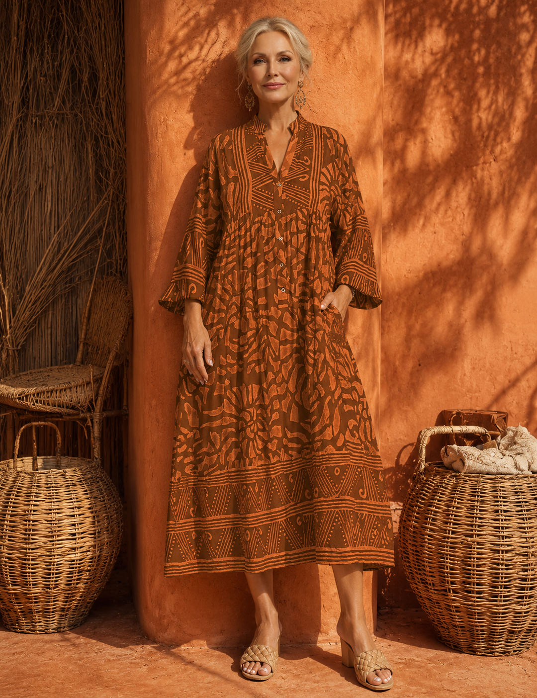 Carmilla™ | Vibrant Printed Dress