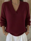 Vivelle™ | Relaxed V-Neck Sweater